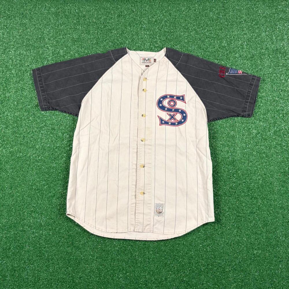 Vintage 90s Cooperstown Mirage Chicago Red Sox baseball jersey